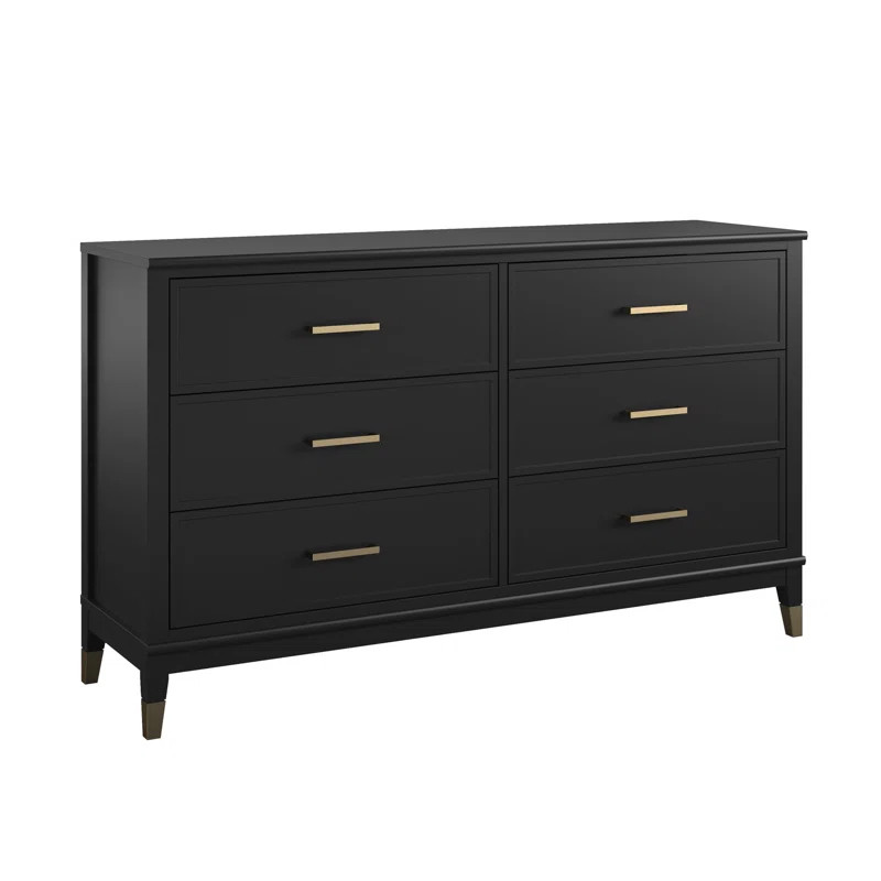 Westerleigh 6 Drawer 56.77" W Double Dresser | Wayfair North America