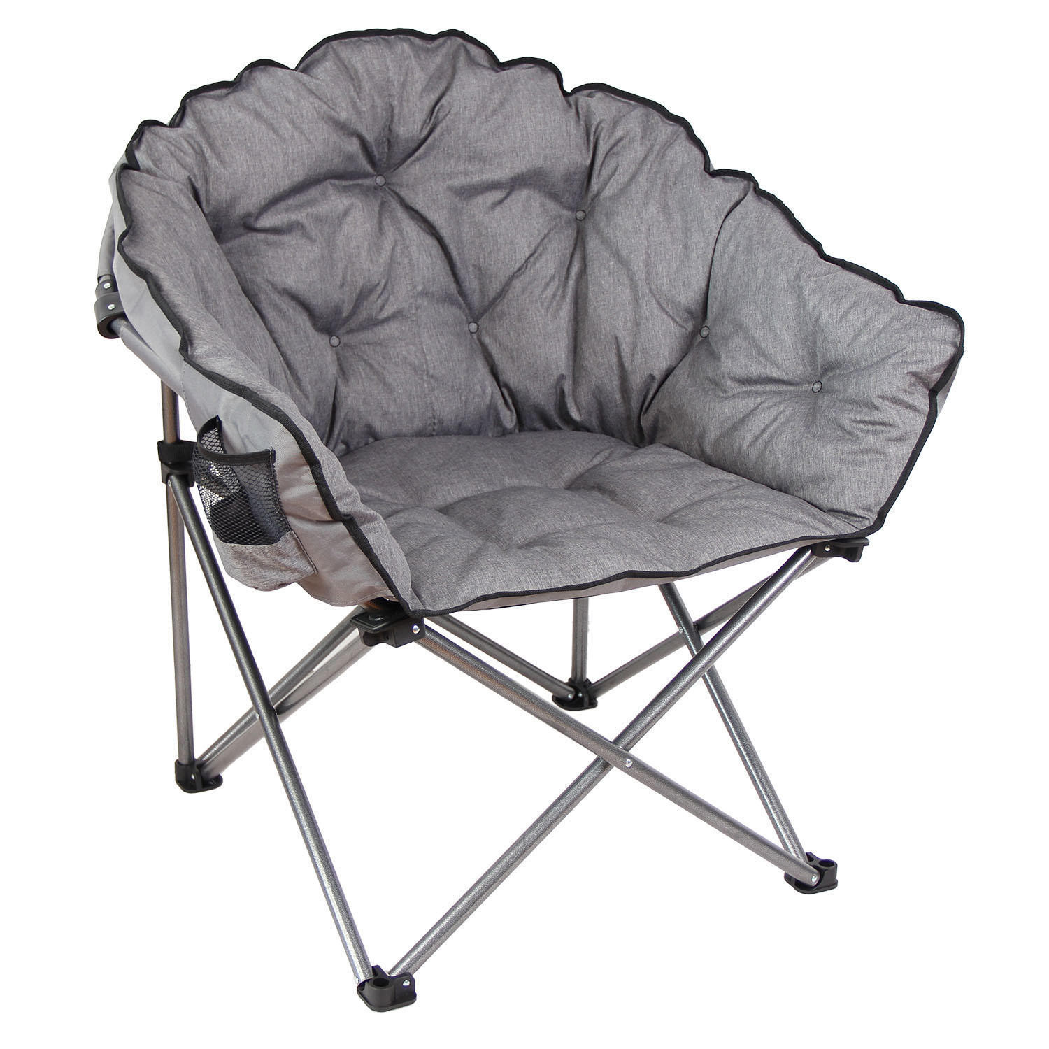 Cozy Club Overstuffed Chair:- Grey | Sam's Club