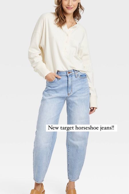 Target $35 horseshoe jeans 