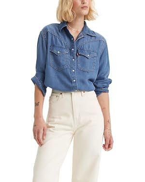 Levi's Women's Sawyer Western Shirt | Amazon (US)