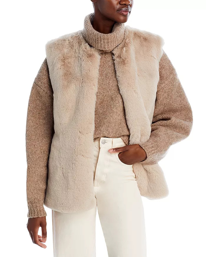 Rex Rabbit Faux Fur Vest | Bloomingdale's (US)