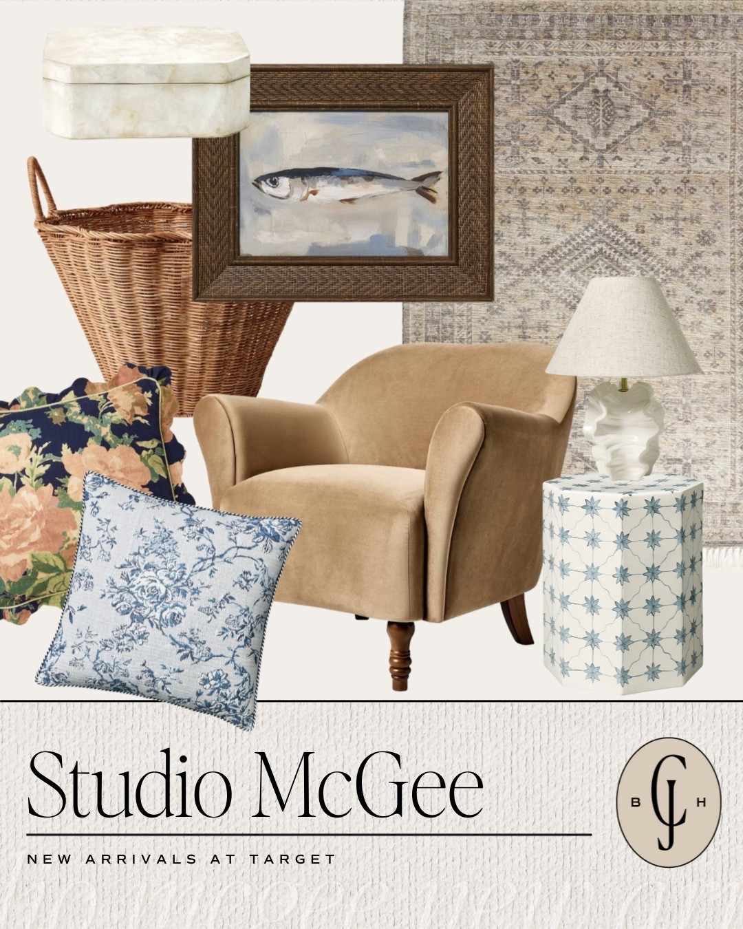 What’s new from Studio McGee at Target! The perfect mix of neutrals and florals. 

#LTKSeasonal #LTKHome