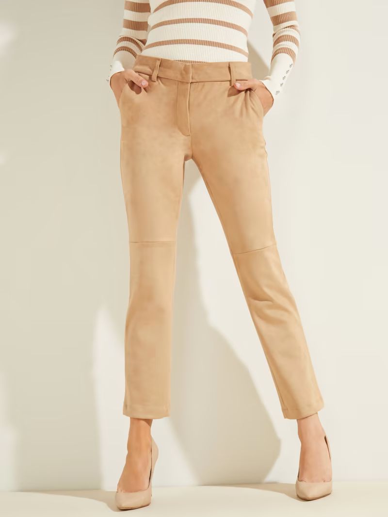 Evelina Faux-Suede Pants | Guess (US)