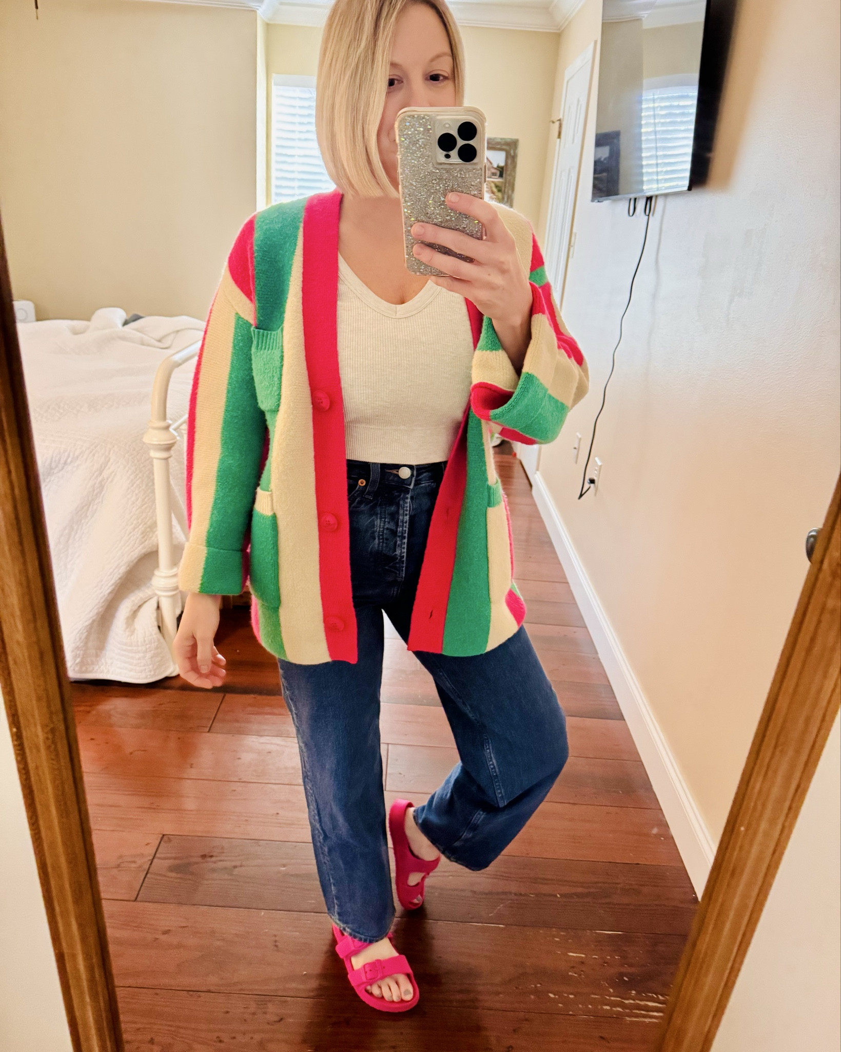 Still one of my most favorites for Spring! This cardigan is so cool because it also doubles as a “shacket” type jacket and I LOVE it! I get sooo many compliments on it too. 

#LTKFindsUnder50 #LTKSeasonal #LTKSpringSale