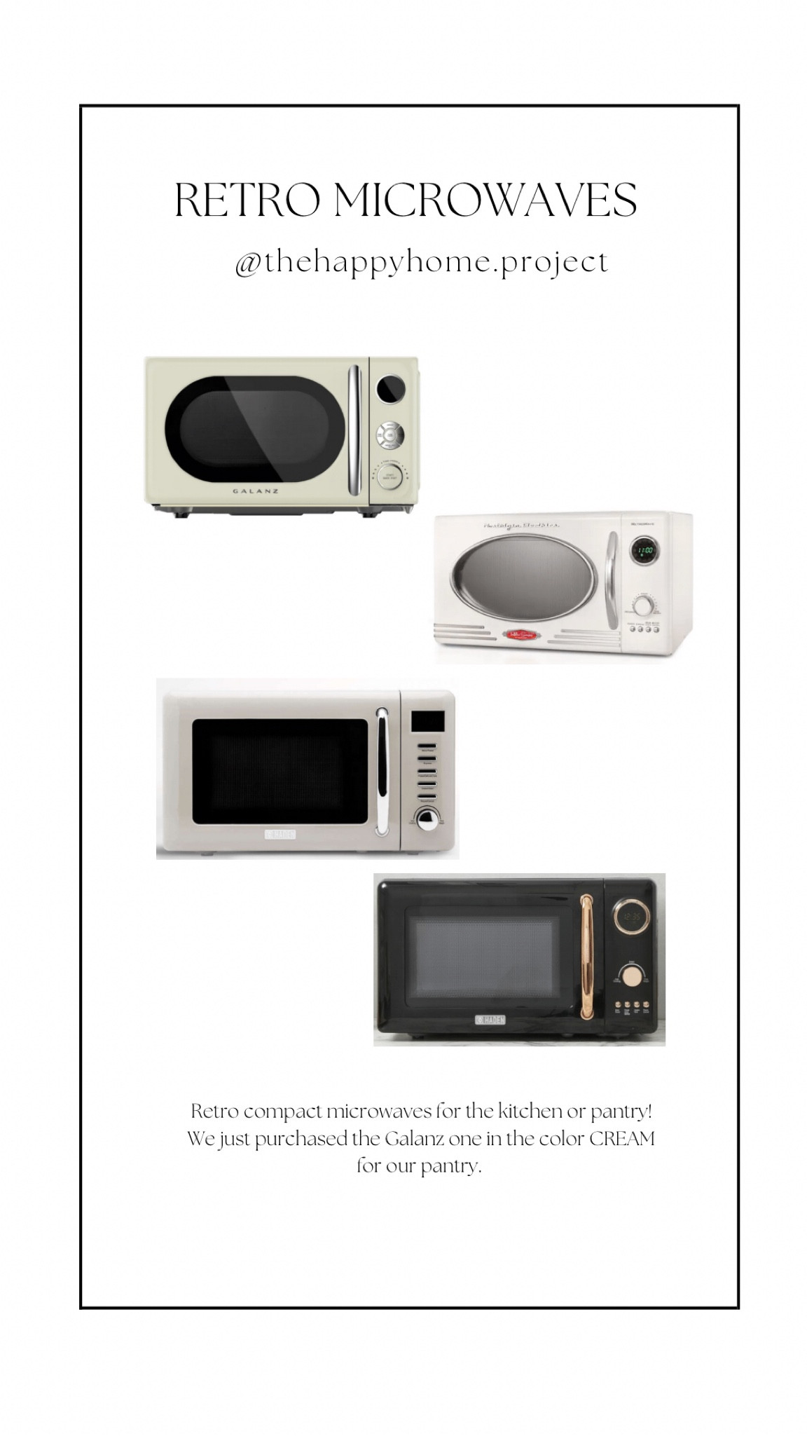 Compact microwaves for the kitchen/pantry. We have the Galanz one for our new pantry  

#LTKsalealert #LTKhome #LTKGiftGuide
