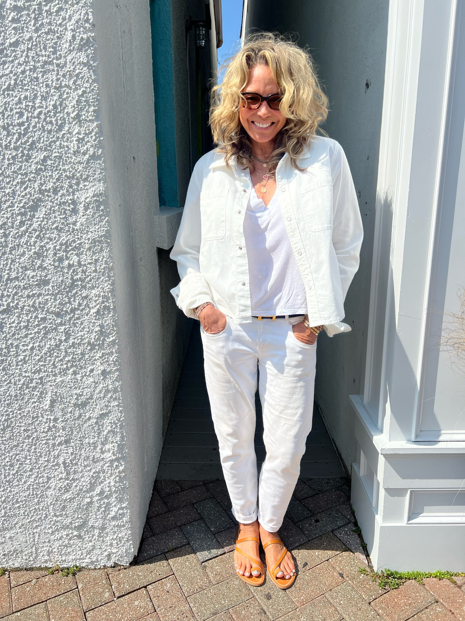  A smile is always in style 😘 
#LTKOver50 #SummerWhites 

#LTKStyleTip