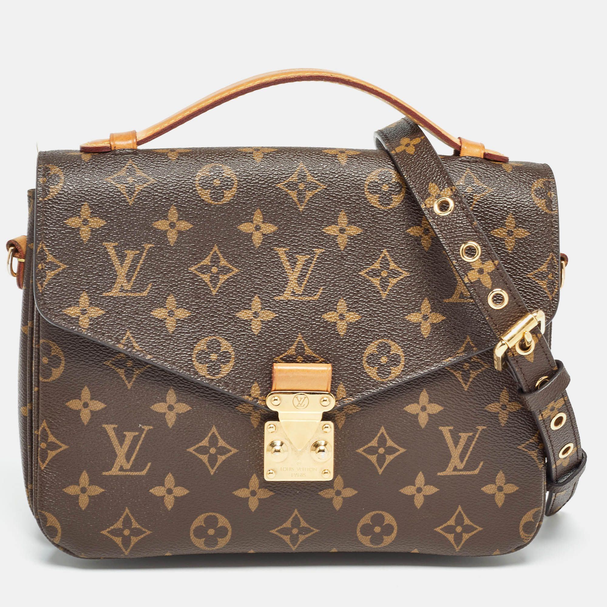 Louis Vuitton Monogram Canvas Pochette Metis Bag.. | Shop Simon