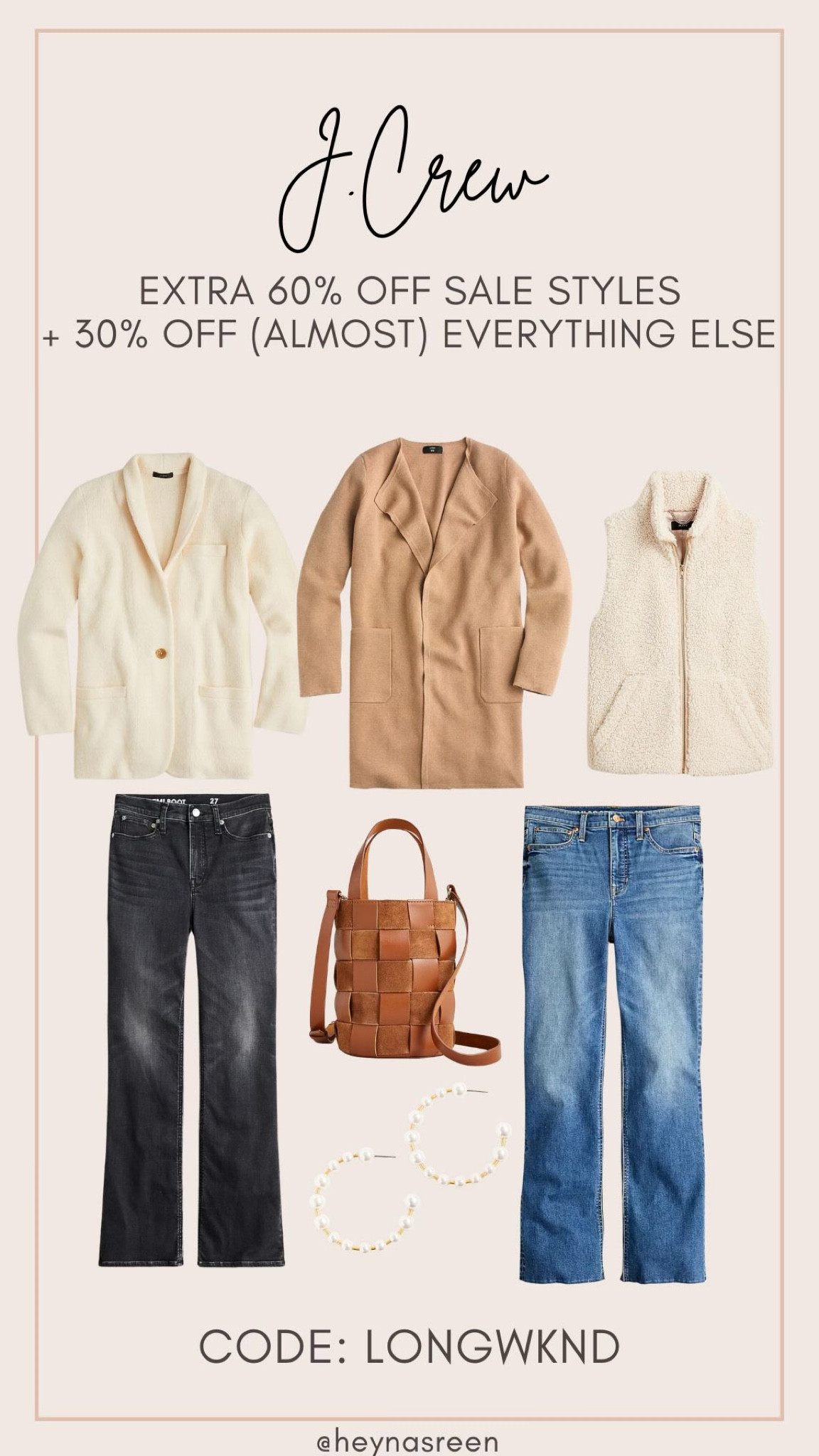 J.Crew sale

#LTKsalealert #LTKitbag