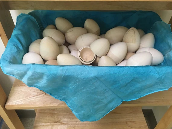 DIY Wooden Hollow Easter Eggs | Etsy (US)