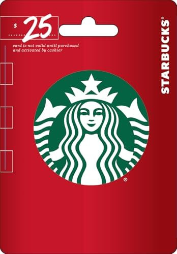 Starbucks Holiday Gift Card $25 | Amazon (US)