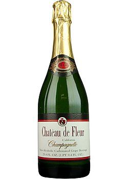 Chateau De Fleur Non-alcoholic Sparkling Wine Champagne | Amazon (US)