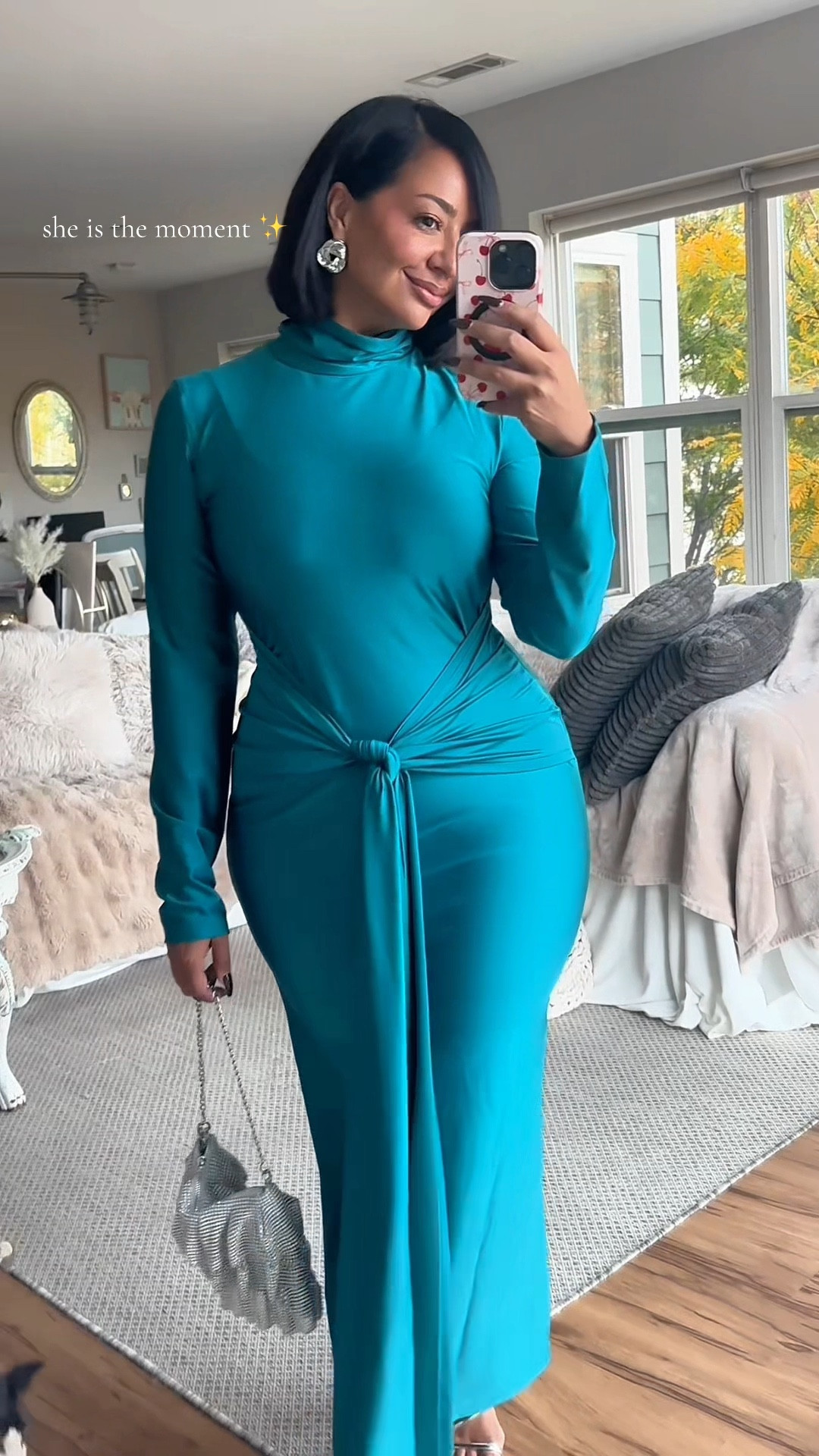 The prettiest holiday dress that is chic, modest and still sexy ✨

Comes in multiple colors and has stretch

wedding guest dress, holiday photos, date night, New Year’s Eve, family photo outfits  

#LTKFindsUnder50 #LTKHoliday #LTKStyleTip