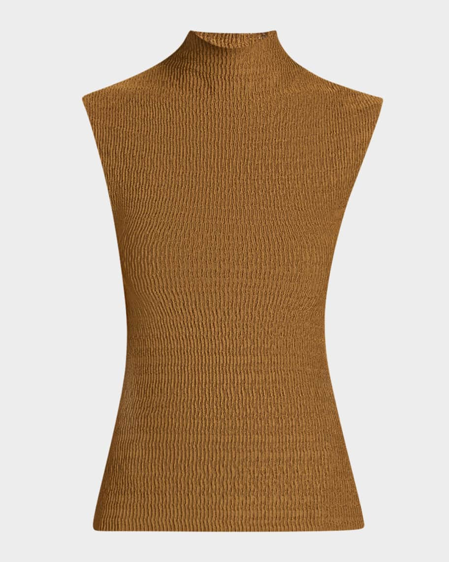 A.L.C. Jada Mock-Neck Top | Neiman Marcus