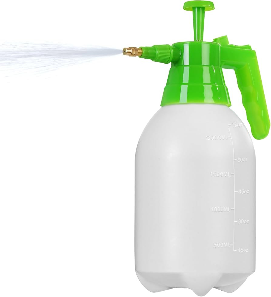 MaxWorks 51021 Hand Pump Sprayer Bottle 2L 0.5 Gal for Garden Indoor Outdoor Home with Adjustable... | Amazon (US)