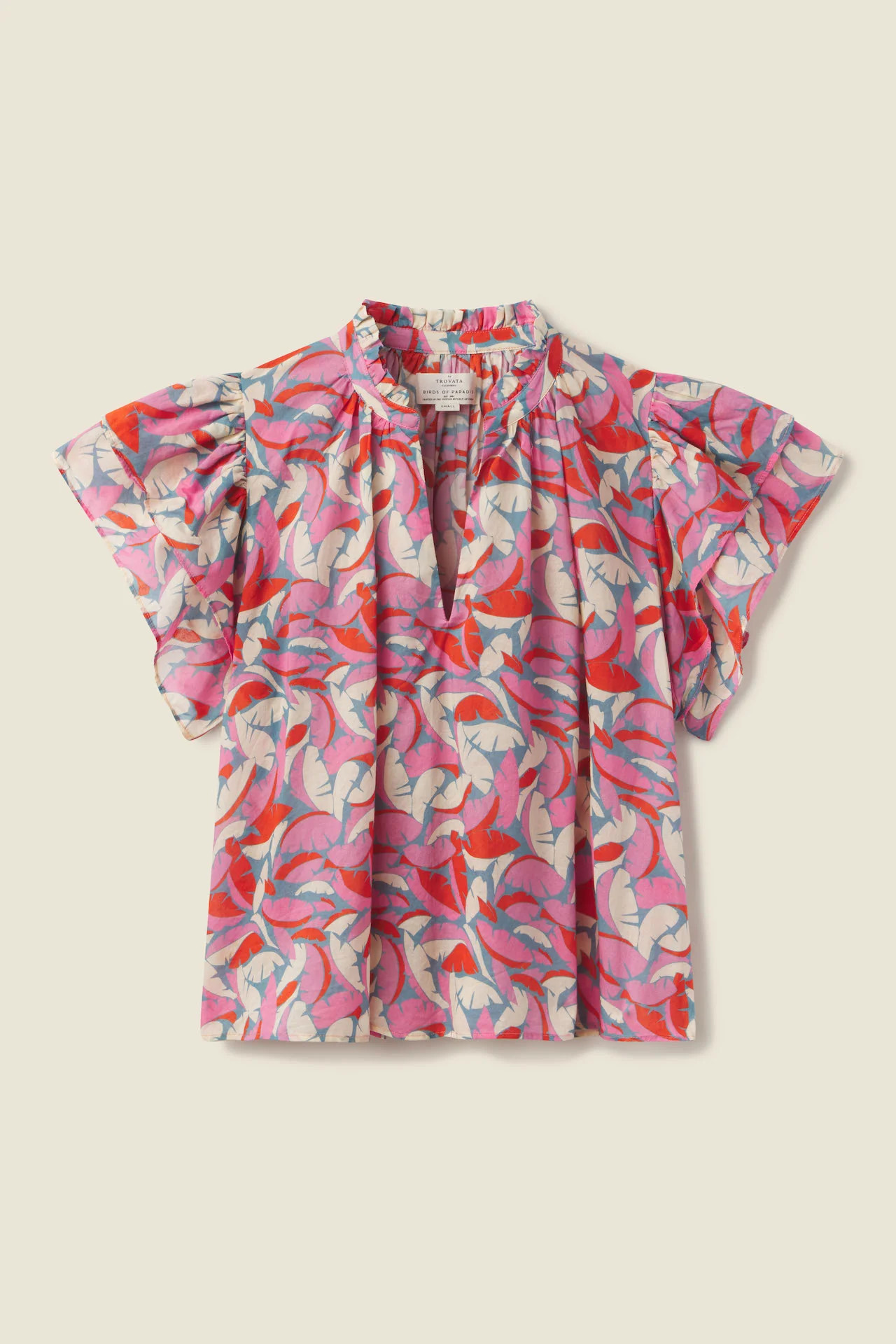 Clover Blouse Petite Palm | TROVATA