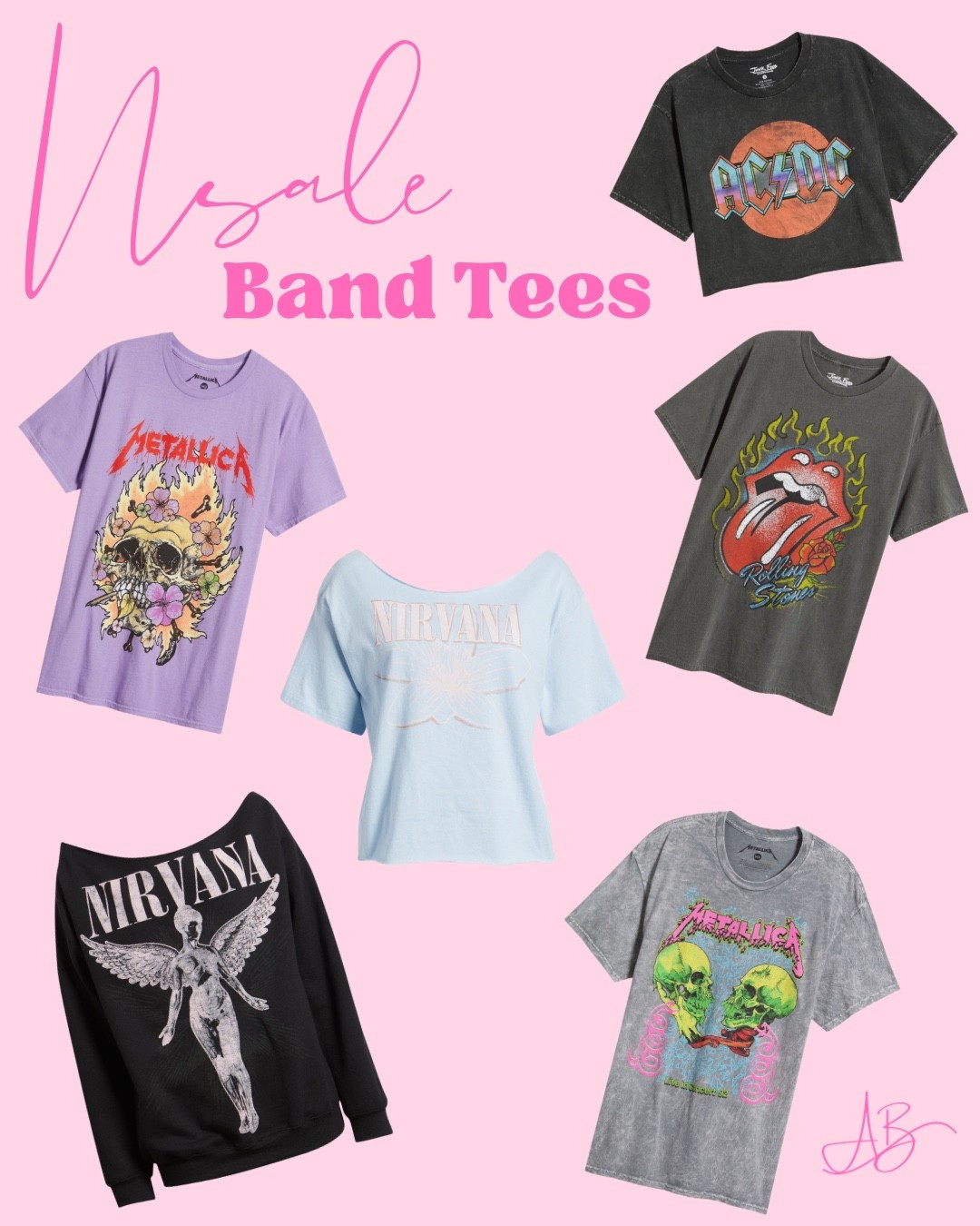 I love a good band tee. I bought the two Metallica tees in medium.

#LTKSaleAlert #LTKootd