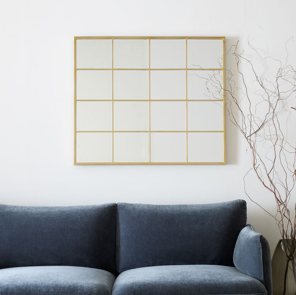 Raven Window Metal Wall Mirrors | West Elm (US)