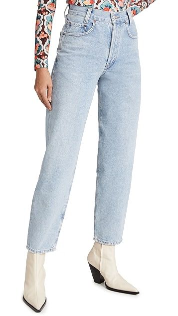 Tapered Baggy High Rise Jeans | Shopbop