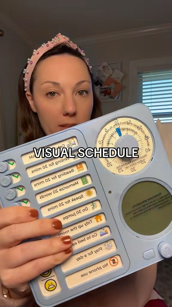 Love this visual schedule with timers!! 

#LTKHoliday #LTKKids