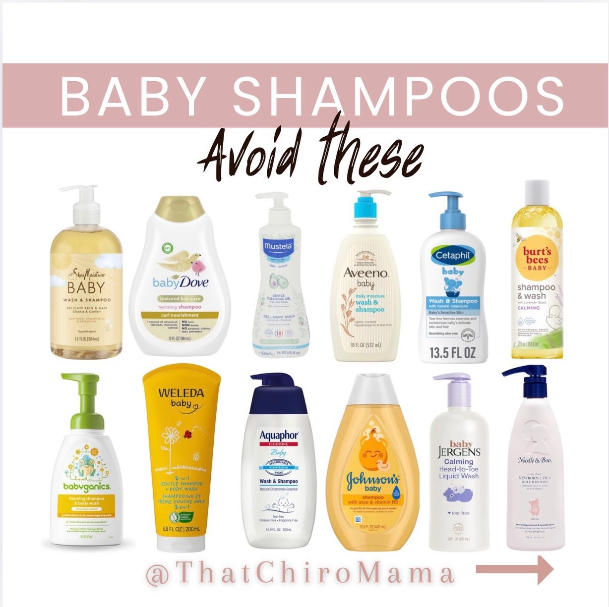 ‼️Comment below “BABY” for a full list of cleanest baby shampoos and products⤵️⤵️⤵️

A baby’s skin is thinner and more permeable than an adult’s. That means chemicals can be absorbed more easily into their body, not just sit on the surface.

Their organs are still developing: Babies’ livers, kidneys, and immune systems aren’t fully mature yet. Harsh chemicals (like sulfates, parabens, or synthetic fragrances) are harder for them to process and eliminate.

❌Some common ingredients in non-toxin-free products are linked to:
-Allergic reactions
-Hormone disruption (especially concerning during early development)

Reducing exposure early can help lower long-term risks.

🎉thankfully there are cleaner options! For the FULL list just comment below “BABY”⤵️⤵️⤵️
.
.
.
#baby #babyproduct #toxinfreeliving #nontoxic #toxinfree