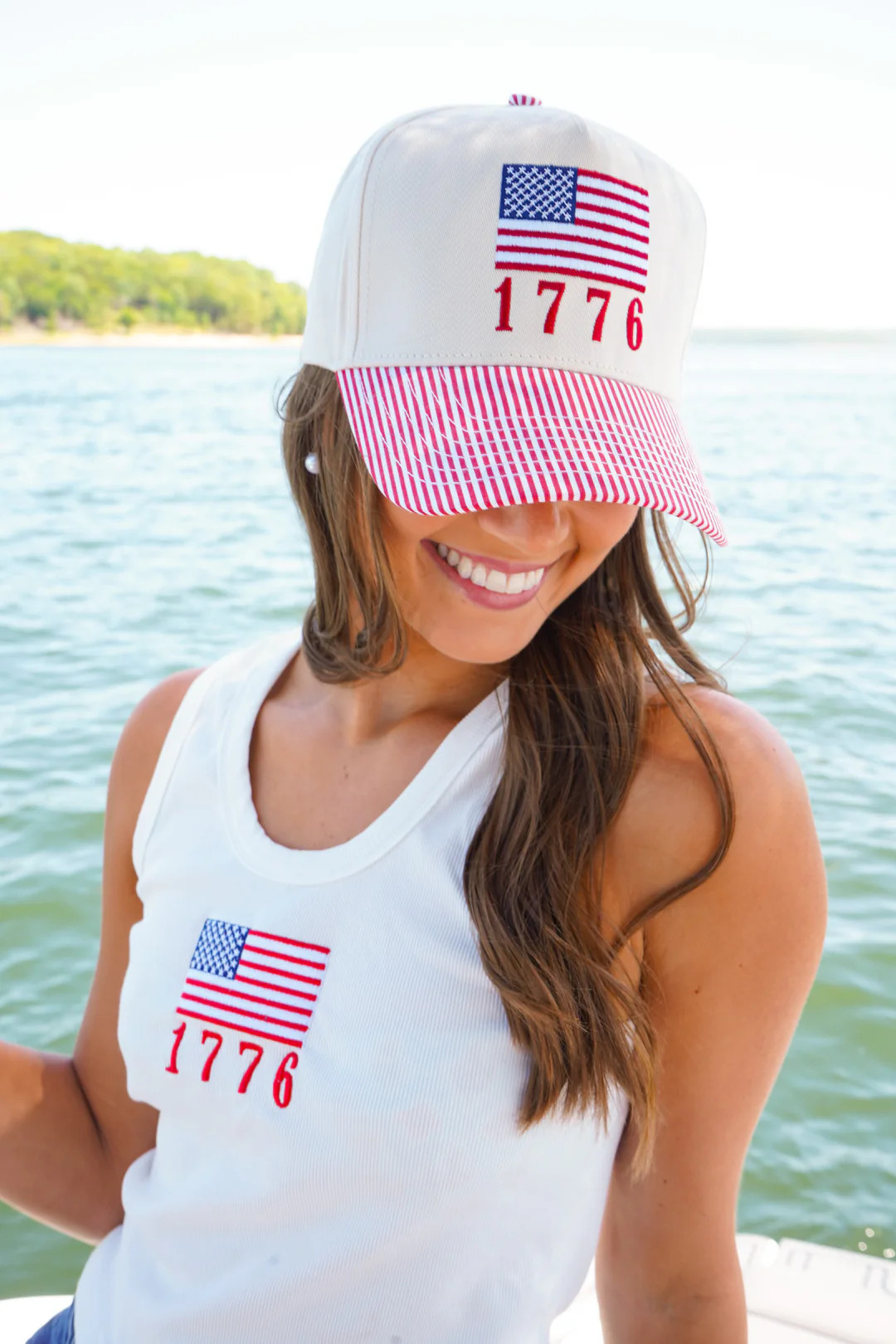 1776 American Flag Hat | KenzKustomz