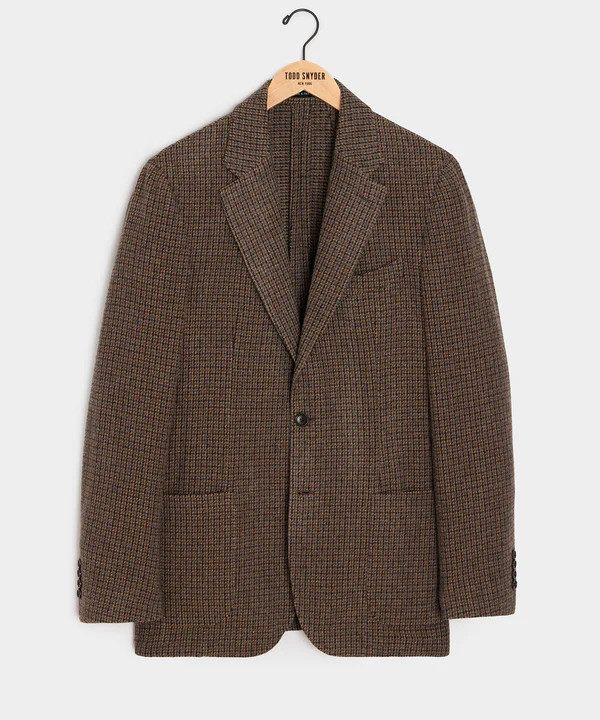 Italian Wool Houndstooth Sport Coat | Todd Snyder