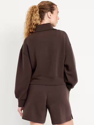 Bounce Fleece Half-Zip Pullover Sweatshirt | Old Navy (US)