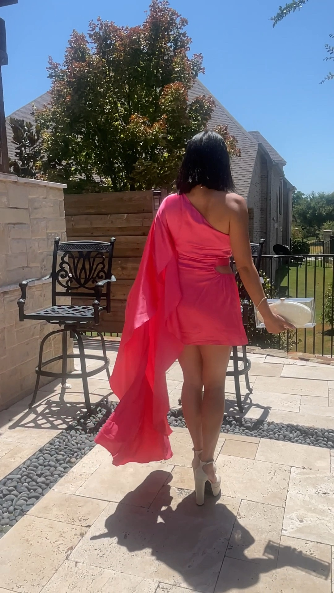 I’m wearing a Cult Gaia Malia Satin One-Shoulder Draped-Sleeve Mini Dress in size small. It has very limited availability so I have attached other options!

#LTKStyleTip #LTKSeasonal #LTKShoeCrush