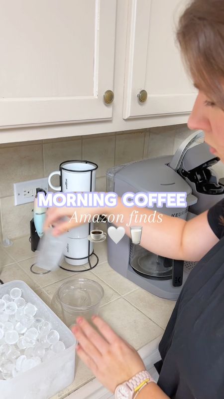 Morning coffee routine from TikTok ☕️🤍 

Coffee finds, home finds, Amazon finds 

#LTKhome #LTKsalealert #LTKfindsunder50