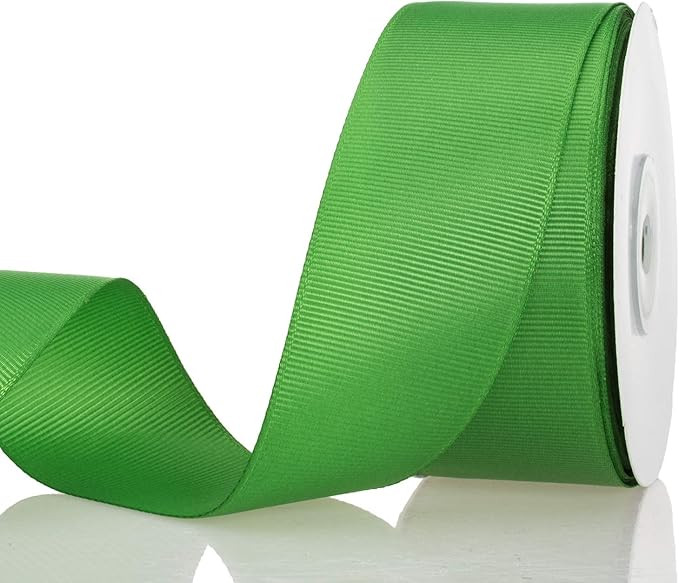 ATRBB 25 Yards 1 1/2 Inch Solid Grosgrain Ribbon Roll for Gift Wrapping DIY Hair Accessories (Gre... | Amazon (US)