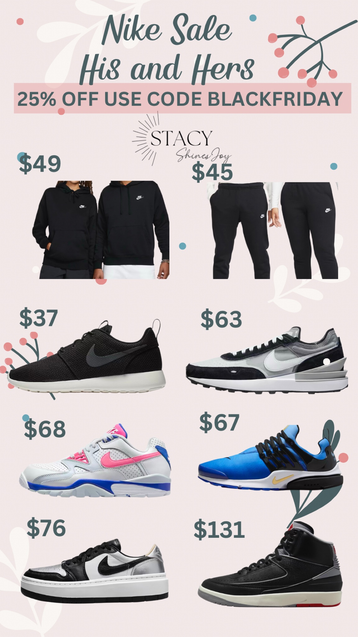 Here’s my Nike sale picks for you and yours!

#LTKCyberWeek #LTKHoliday #LTKSeasonal