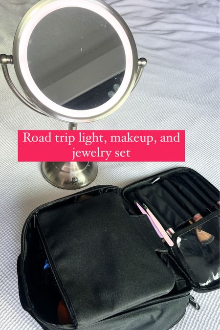 This light works great for hotel rooms with weird lights and this makeup and jewelry bag helps me keep everything together 

#LTKunder50 #LTKbeauty #LTKtravel