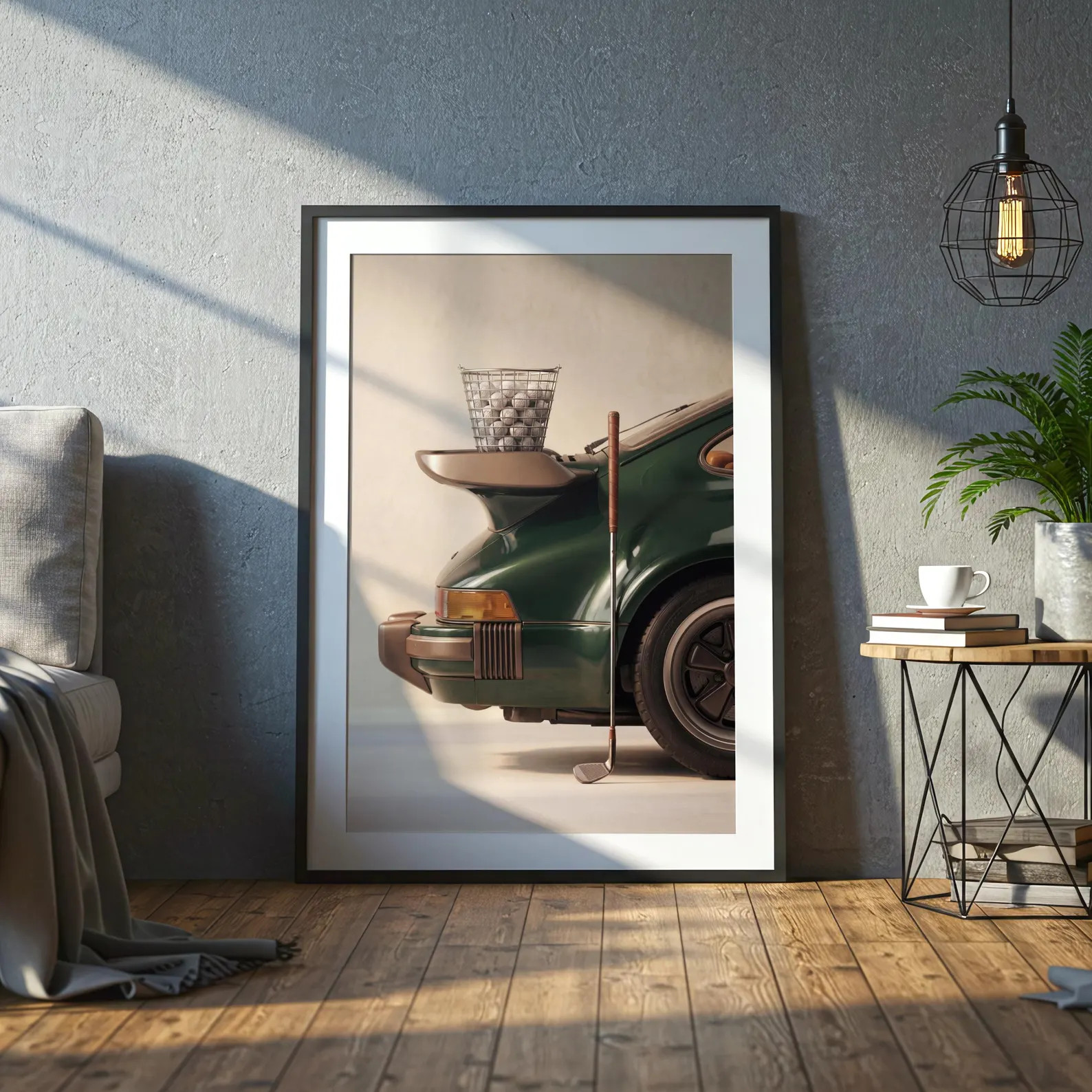 Golf Lifestyle Wall Art Print, Luxury Sports Car Photography, Country Club Decor, Masculine Offic... | Etsy (Global)