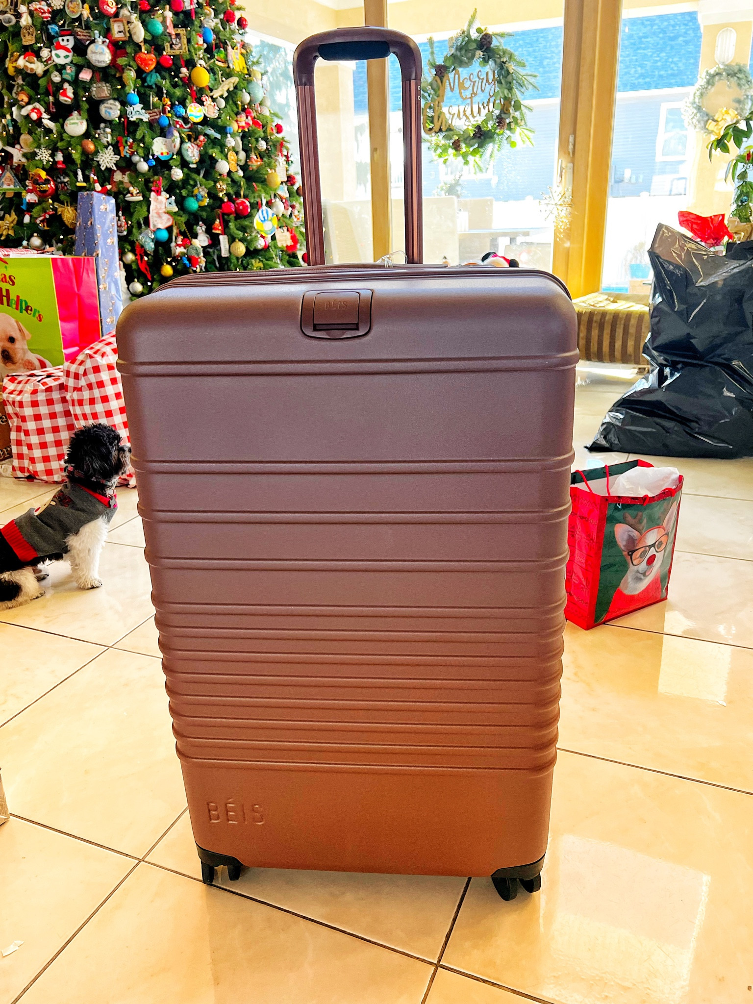 Still waiting for the carry on to come back in stock but in the meantime I asked for the 29inch luggage for Christmas 

#LTKFind #LTKtravel #LTKSeasonal