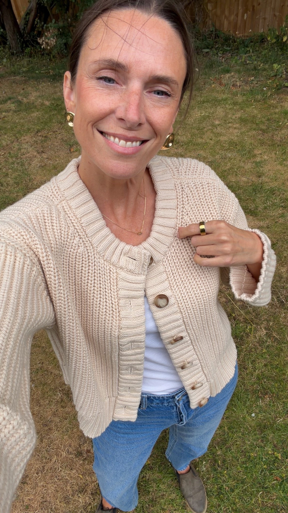 A gorgeous transitional, autumn knit. I’m wearing a medium. 

Chunky cardigan, cotton cardigan

#LTKuk #LTKautumn #LTKstyletip