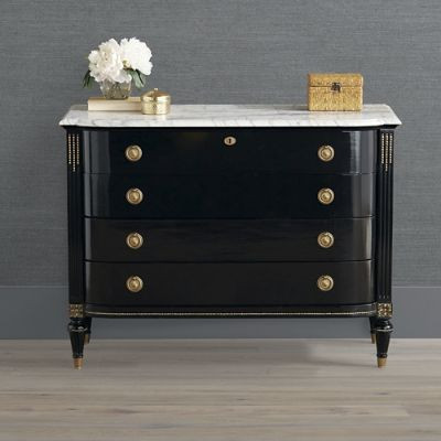 Regency 4-Drawer Bow Front Chest | Frontgate