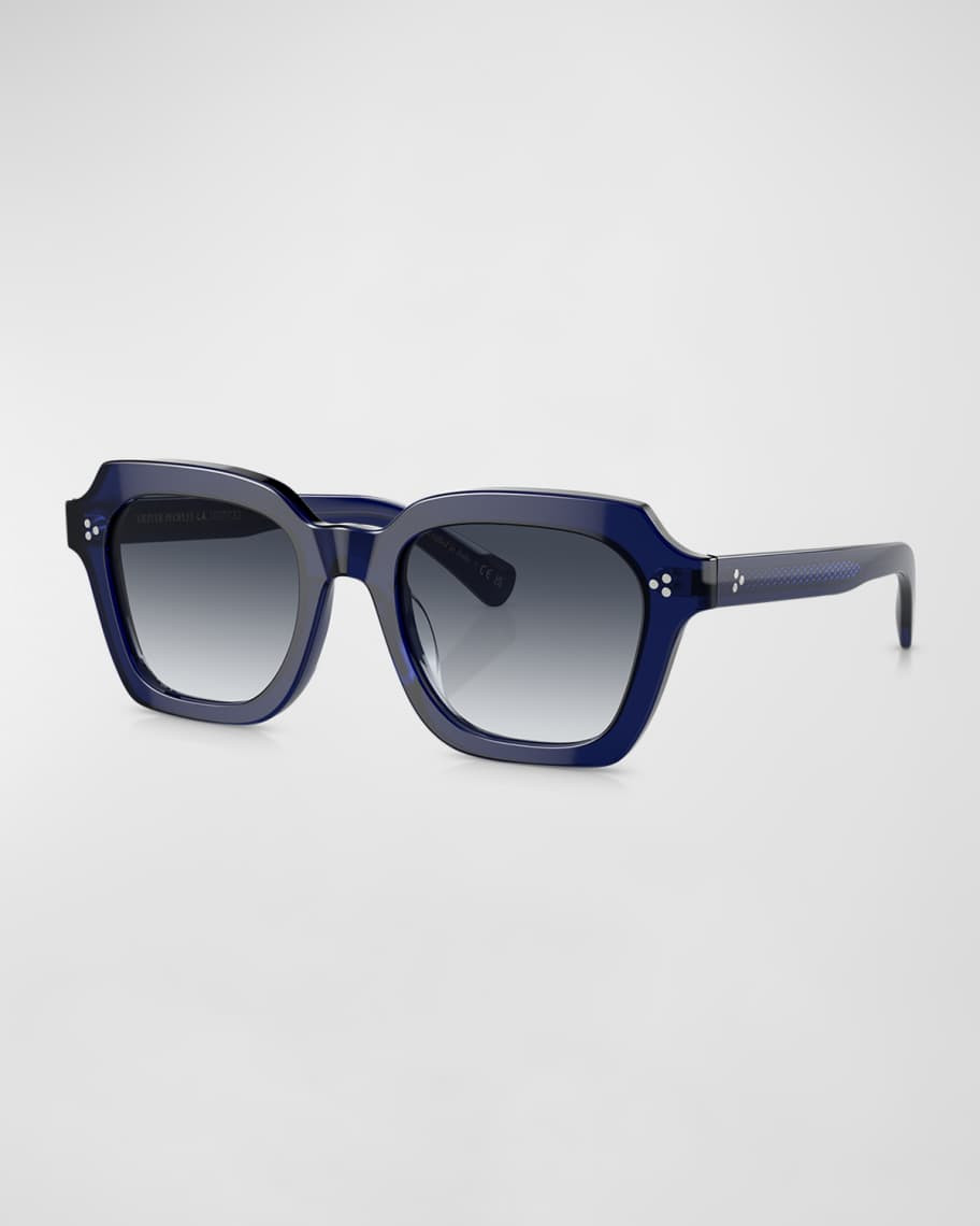 Oliver Peoples Kienna Acetate Square Sunglasses | Neiman Marcus
