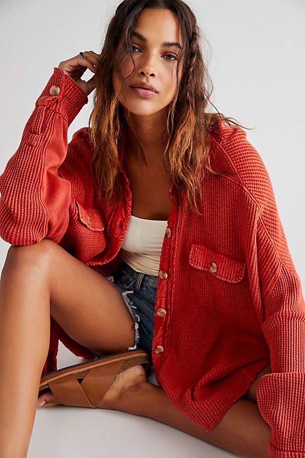 FP One Scout Jacket by FP One at Free People, Persimmon, S | Free People (Global - UK&FR Excluded)