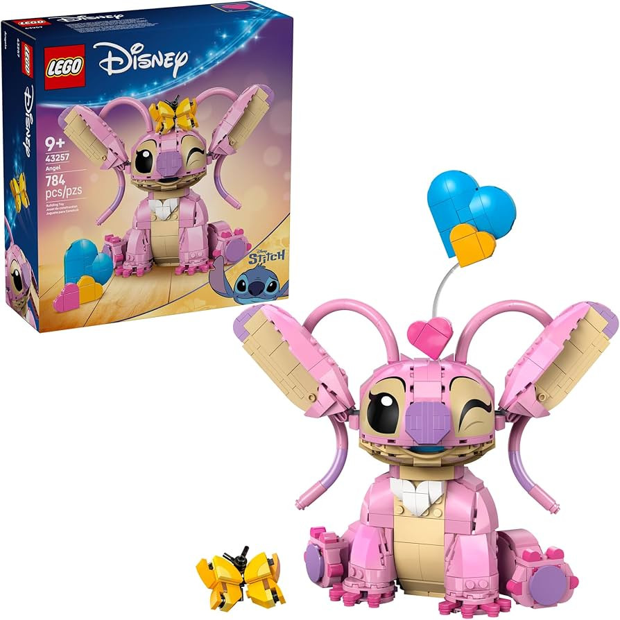 LEGO Disney Angel Lilo & Stitch Kids Toy - Room Decor and Building Set for Girls and Boys, Ages 9... | Amazon (US)