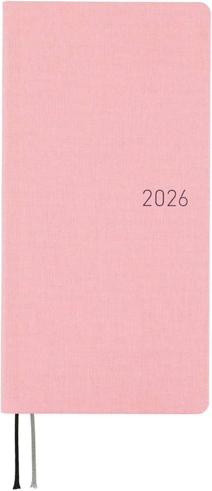 Hobonichi Techo 2026 Spring Weeks – Colors: Strawberry Milk (Japanese, Tall & Slim, April Start... | Amazon (US)