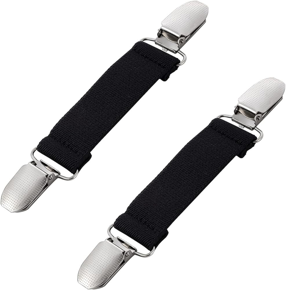 Winter Mitten Clips Elastic Stainless Steel Gloves Clips for Toddler Kids Adults Dress Cinch Swea... | Amazon (US)