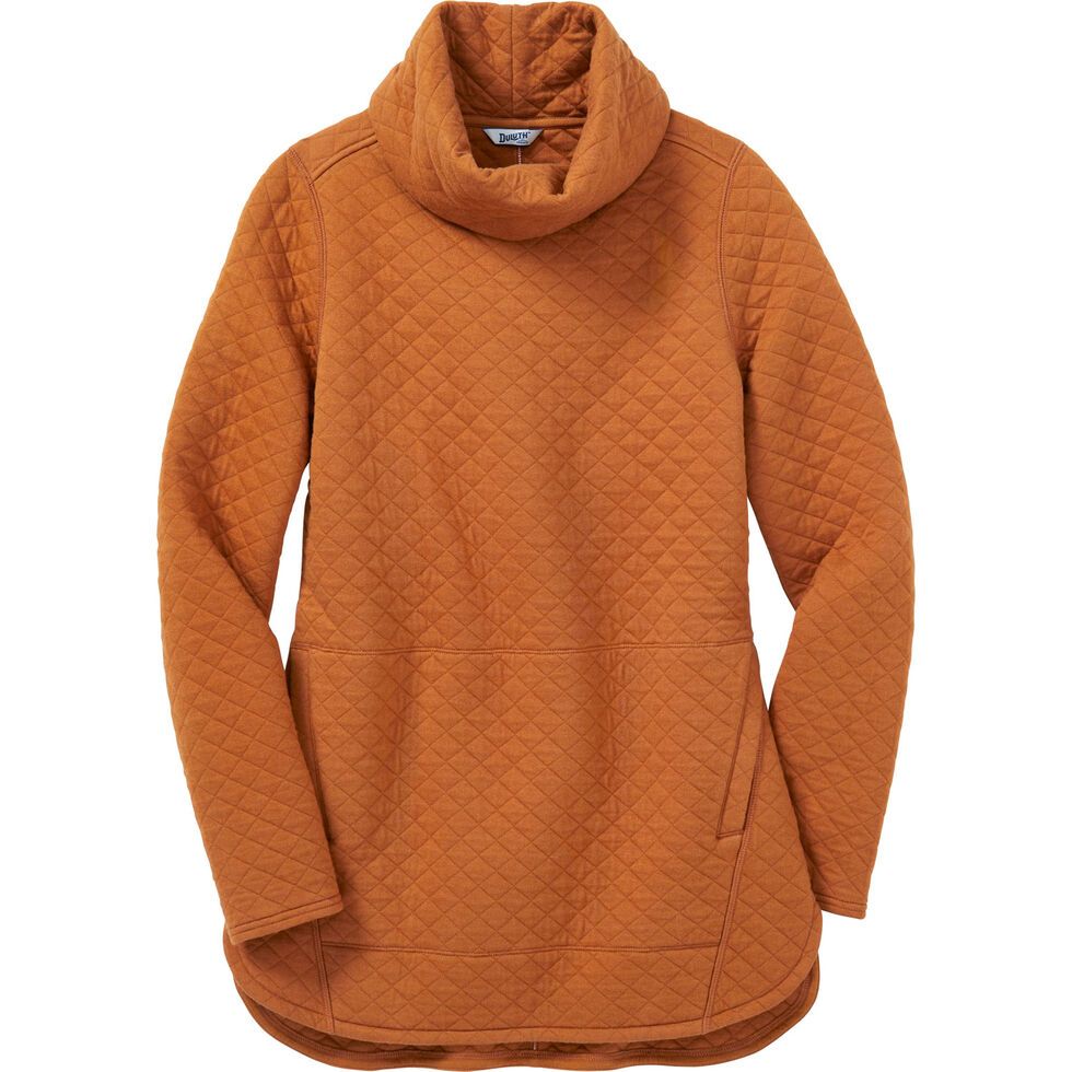 Women's Quilted Sweatshirt Tunic | Duluth Trading Company