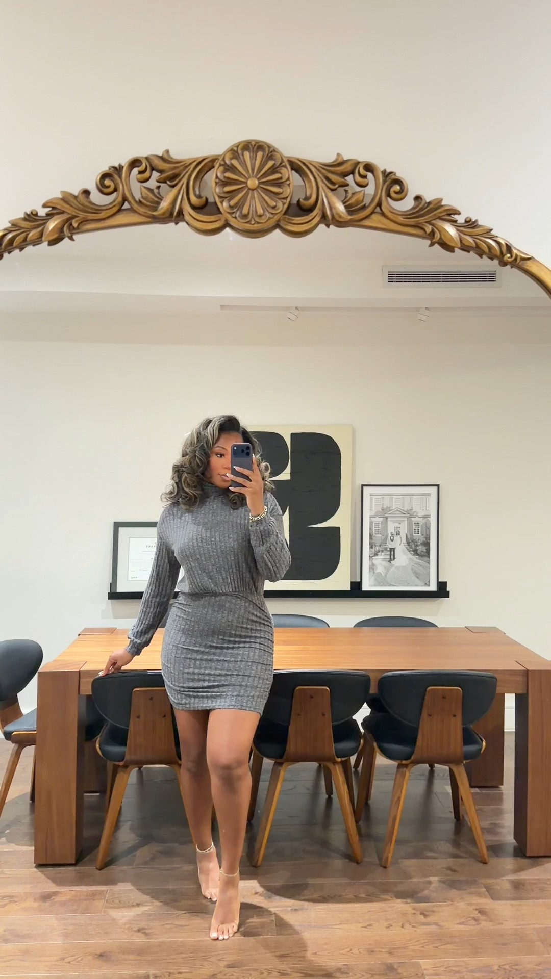 Trying on this $20  little fall/winter mini dress and I love it!!’ 5’9 200 lbs wearing a large. Can’t wait to style all the colors I got!!

#LTKTall #LTKMidsize #LTKStyleTip