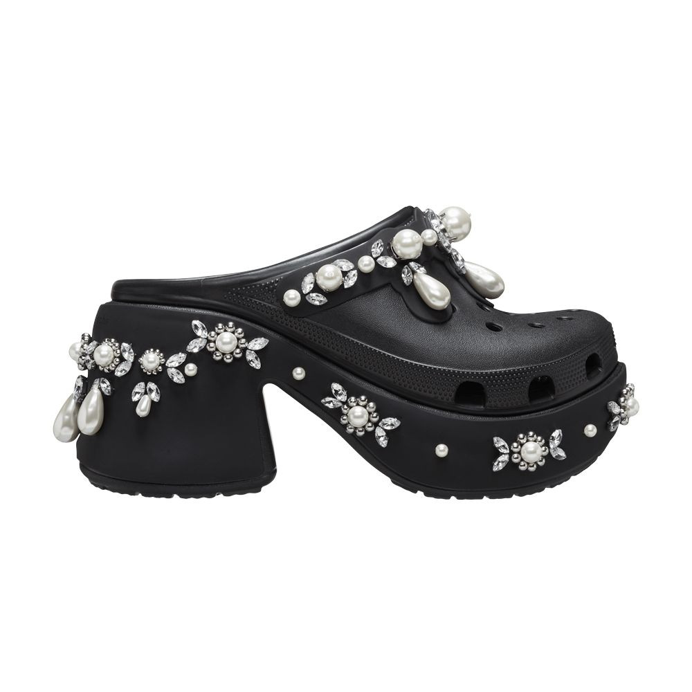 Simone Rocha x Crocs Siren Spiked Clog 'Black' | Men's Size 3 | GOAT
