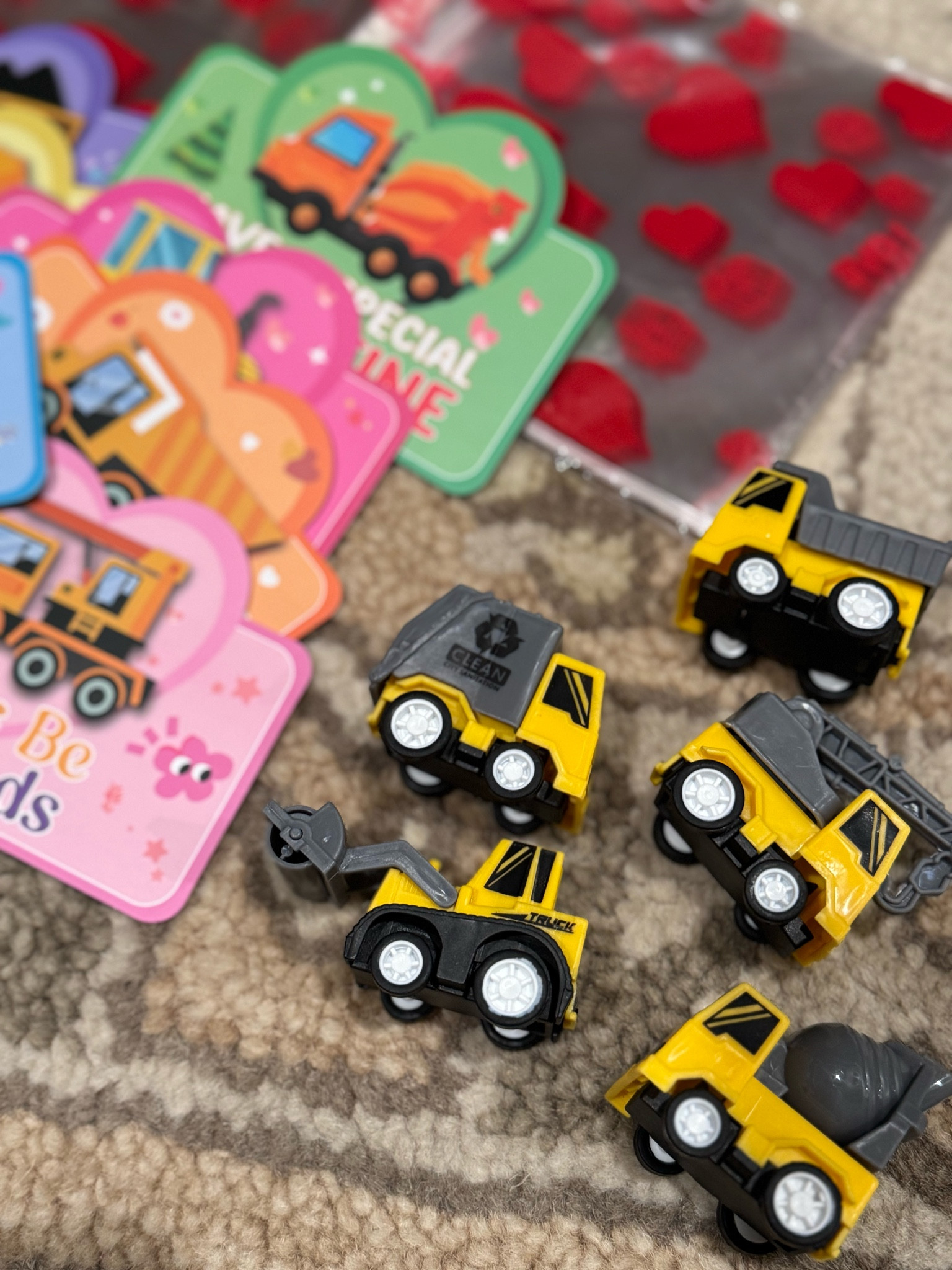 Found the cutest little Valentine's for our son's first party!!  He is loving all things construction, so this is perfect. They are pull back and go trucks. Linked some great options for non candy valentines! 


#LTKKids #LTKSeasonal #LTKParties