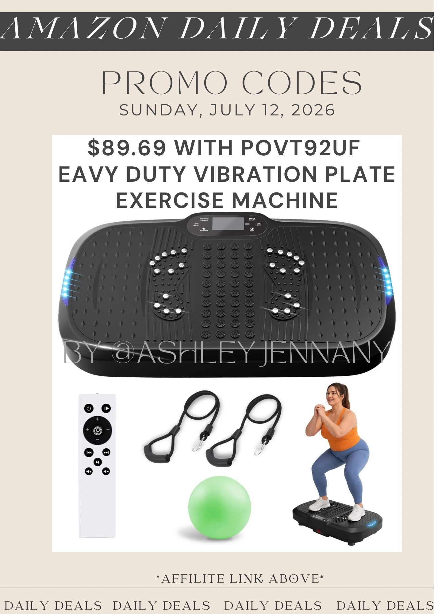 Vibration plate exercise machine

#LTKActive #LTKSaleAlert #LTKHome