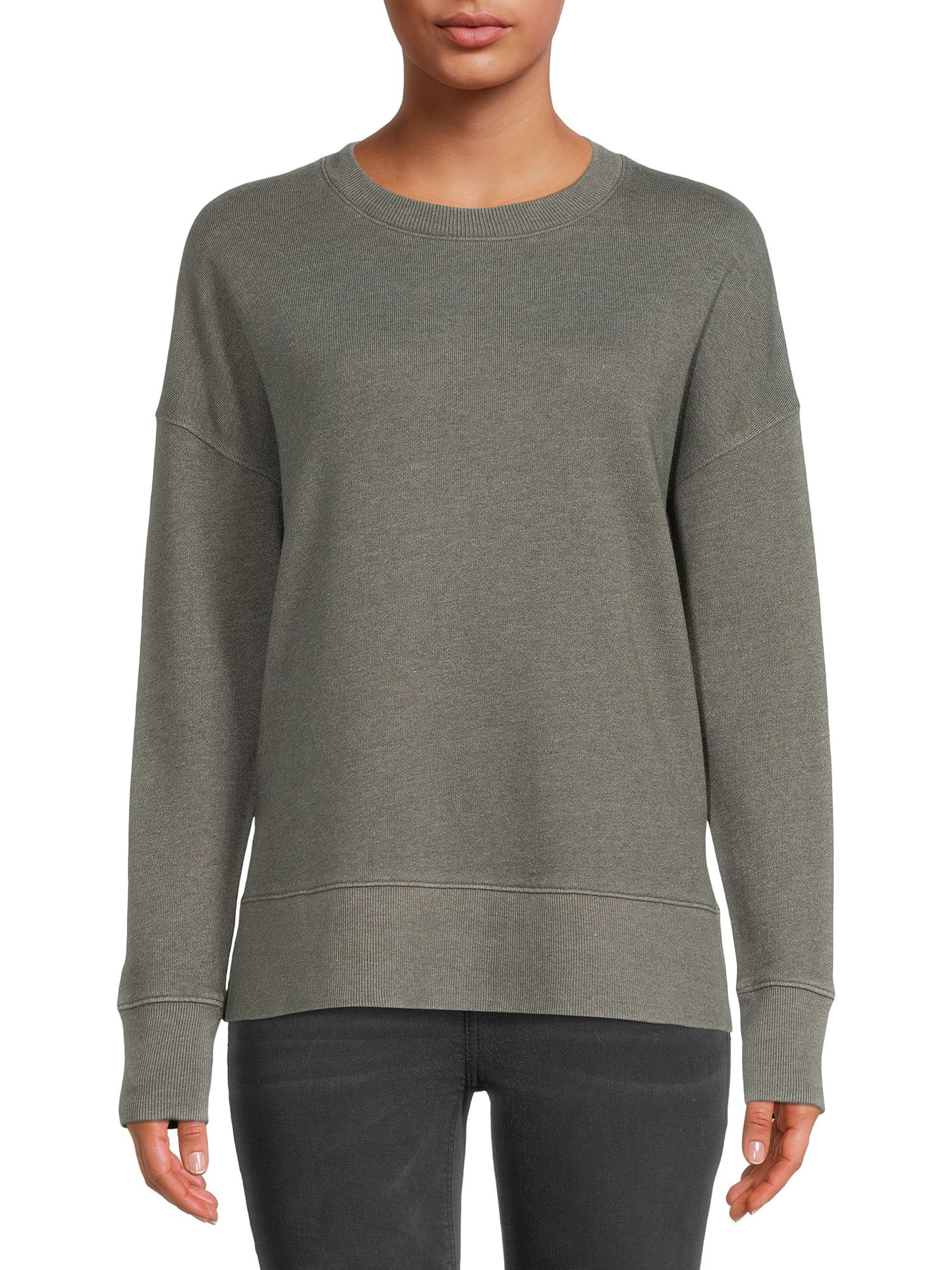 Time and Tru Women's Crewneck Sweatshirt | Walmart (US)