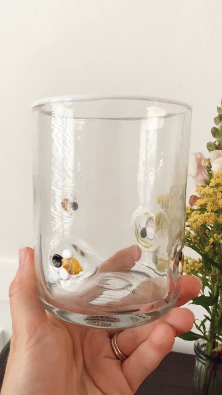 The cutest glass cup for summer! Perfect for iced coffee, water or a smoothie! 

Bee cup, drinking class, bees, summer drink ware 

#LTKFindsUnder50 #LTKSeasonal #LTKHome
