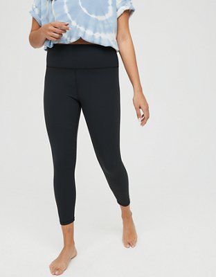 OFFLINE Ribbed High Waisted Legging | American Eagle Outfitters (US & CA)