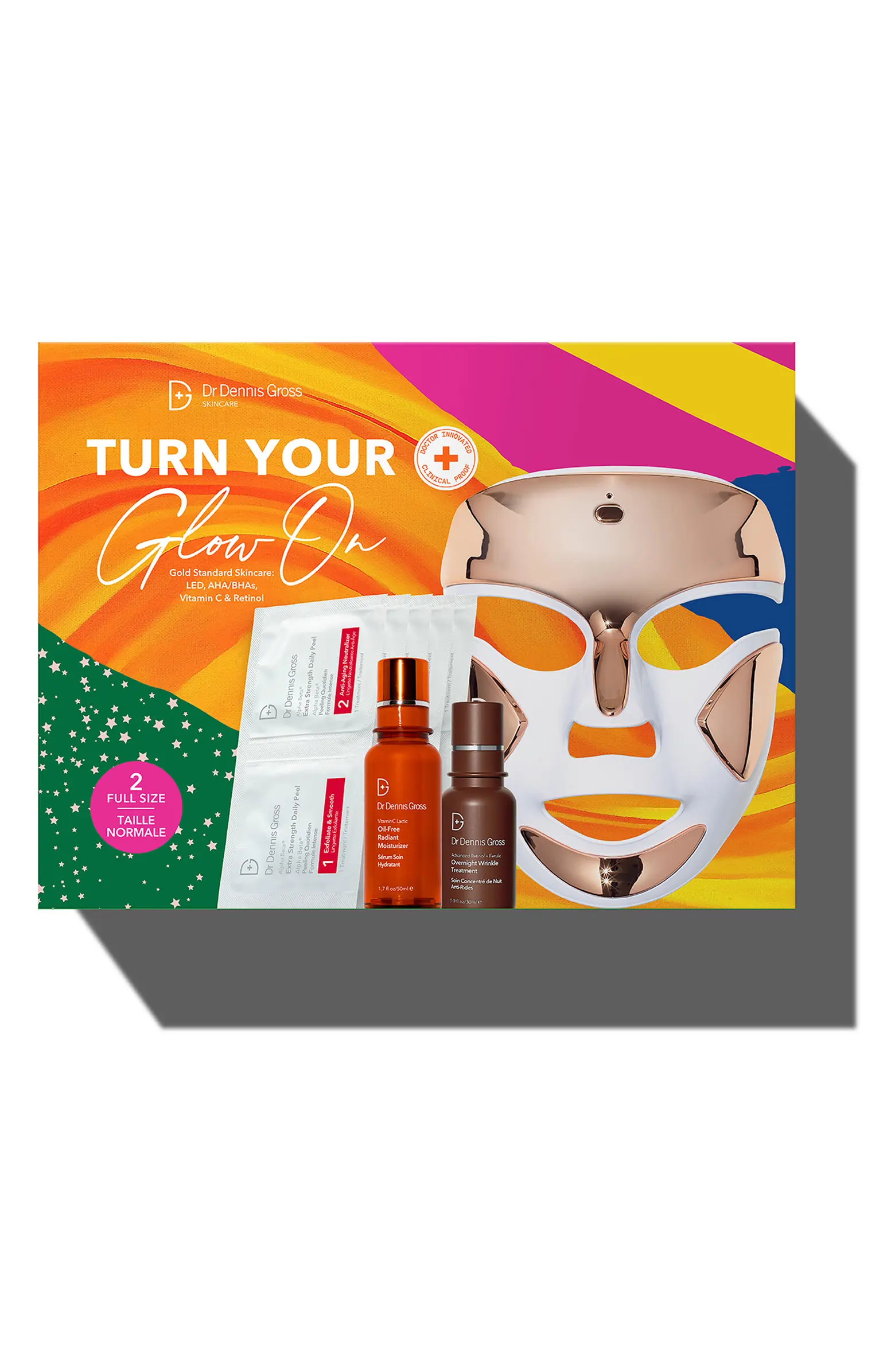 Dr. Dennis Gross Skincare Turn Your Glow On Set $609 Value | Nordstrom | Nordstrom